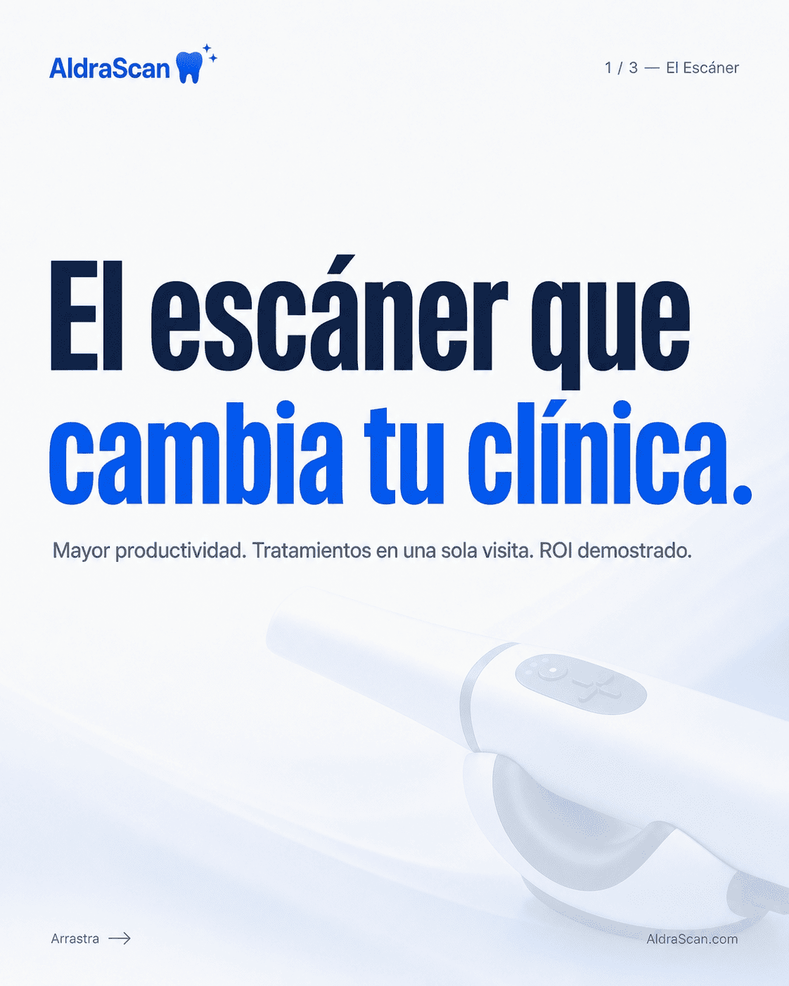 Freedom Air: escáner para el flujo digital de la clínica
