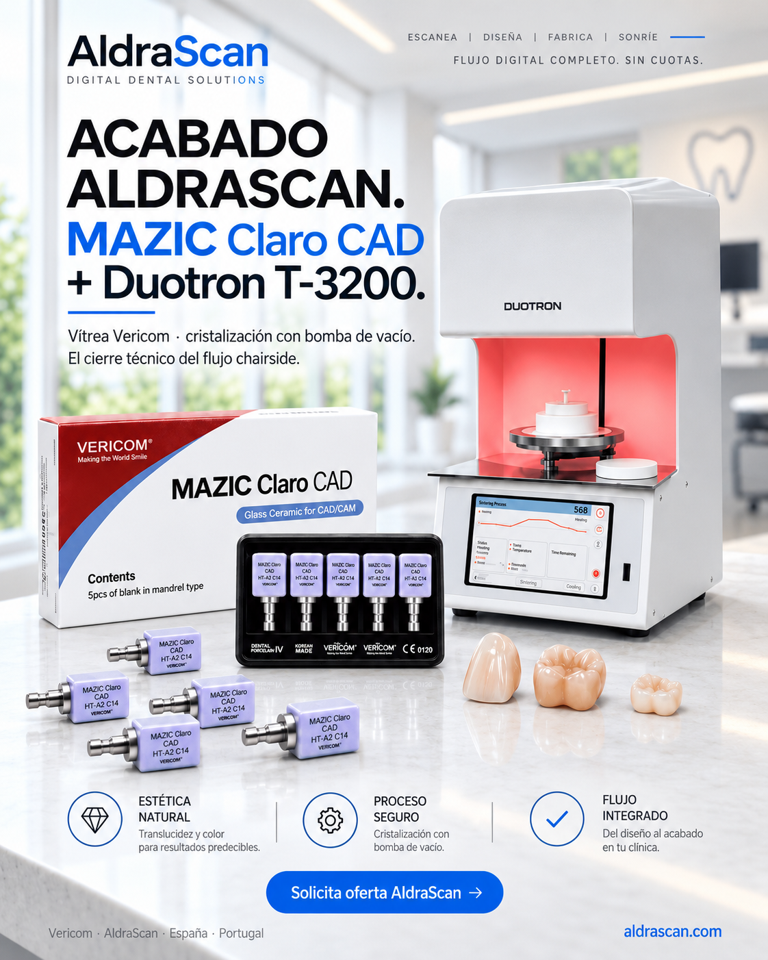 MAZIC Claro CAD + Duotron T-3200