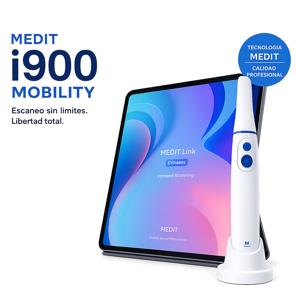 Medit i900 Mobility + iPad Pro
